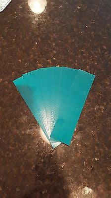 3M 6 STRIPS 2" x 8" GREEN PRISMATIC REFLECTIVE CONSPICUITY TAPE