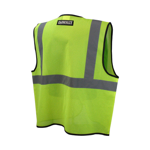 DEWALT DSV220 Reflective Class 2 Safety Vest ANSI / ISEA 107 HI VIS