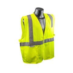 RADIANS SAFETY VEST ANSI CLASS 2 LIME HIGH VISIBILITY REFLECTIVE SV2GM - US Safety Supplies