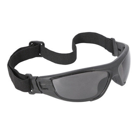 RADIANS CT1-21 CUATRO 4 in 1 Safety Glasses, Smoke Lens ANSI Z87.1+