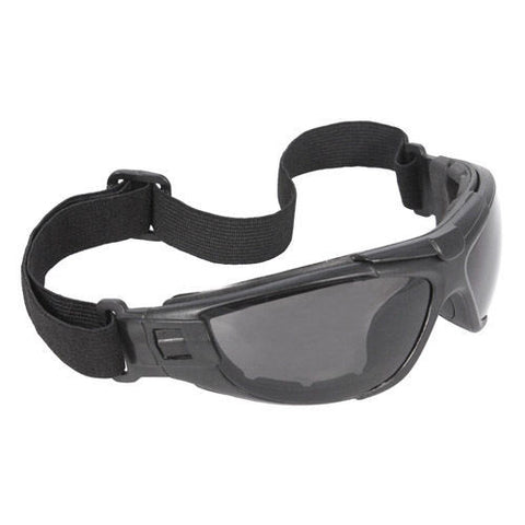 RADIANS CT1-21 CUATRO 4 in 1 Safety Glasses, Smoke Lens ANSI Z87.1+