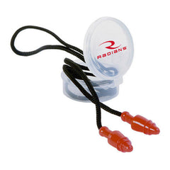 RADIANS JP3150ID Snug Red Jelli Ear Plugs Corded w/Case Ear Protection NRR 28 - US Safety Supplies