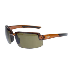 Crossfire ES6 Premium Safety Eyewear, Brown Lens w/Brown Frames (441107) - US Safety Supplies