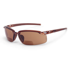 Crossfire ES5 Bifocal Safety Eyewear, Crystal Brown Lens 2911715/2911720 - US Safety Supplies