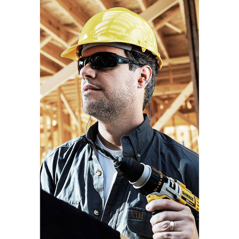 CROSSFIRE M6A Premium Safety Glasses Black Frames Smoke Lens 20291