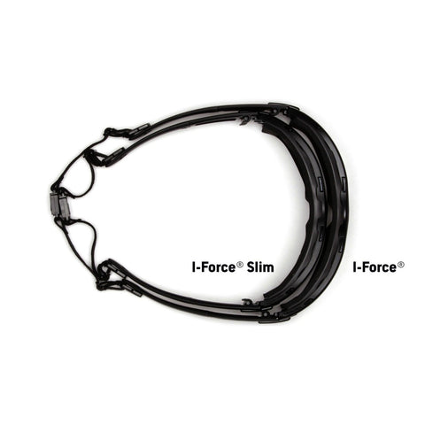 Pyramex I Force Gray Dual Anti Fog Lenses Safety Glasses Goggles Z87+ SB7020SDT