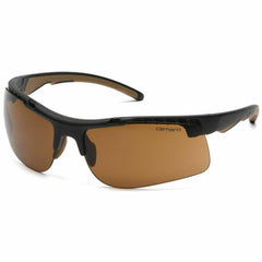 Carhartt Rockwood Glasses Black Frames and Sandstone Lens Anti Fog CHB718DT - US Safety Supplies