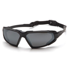 Pyramex Highlander Black Gray Lens Anti Fog Safety Glasses Goggles SBB5020DT - US Safety Supplies