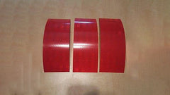 3M Avery 3 Strips 3" x 8" RED HI INTENSITY REFLECTIVE CONSPICUITY TAPE - US Safety Supplies