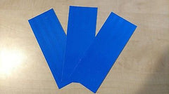 3M Avery 3 Strips 3" x 8" BLUE REFLECTIVE PRISMATIC CONSPICUITY TAPE - US Safety Supplies