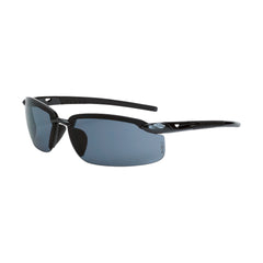 Crossfire ES5 Premium Safety Eyewear, Smoke Lens w/Black Lens (2961) - US Safety Supplies