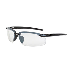 Crossfire ES5 Premium Safety Eyewear, Clear Lens w/ Gray Frames (2964) - US Safety Supplies