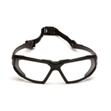 Pyramex Highlander Black Clear Anti Fog Safety Glasses Goggles SBB5010DT