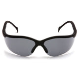 PYRAMEX SAFETY SB1820S Venture II Safety Glasses Gray Lens, Black Frame