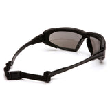 Pyramex Highlander Black Silver Lens Anti Fog Safety Glasses Goggles SBB5070DT