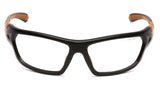 Carhartt Carbondale Safety Glasses Black Frames and Clear Lens CHB210D