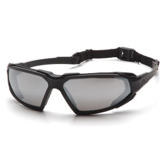 Pyramex Highlander Black Silver Lens Anti Fog Safety Glasses Goggles SBB5070DT - US Safety Supplies