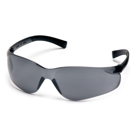 PYRAMEX SAFETY S2520S Ztek Safety Glasses, Gray Frames, Gray Temples